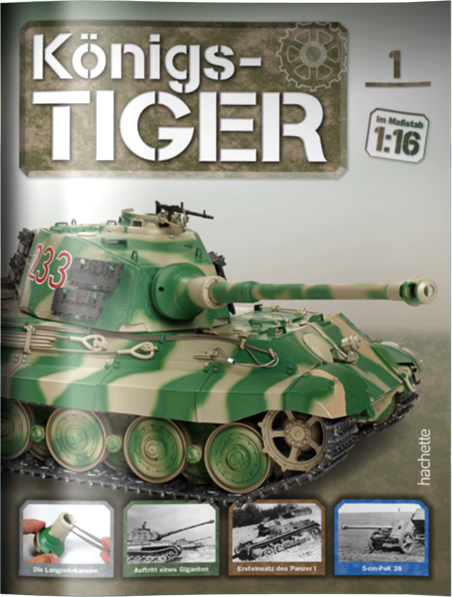 Hachette Neu & OVP 4 Modellbau,Tiger-Panzer Nr 