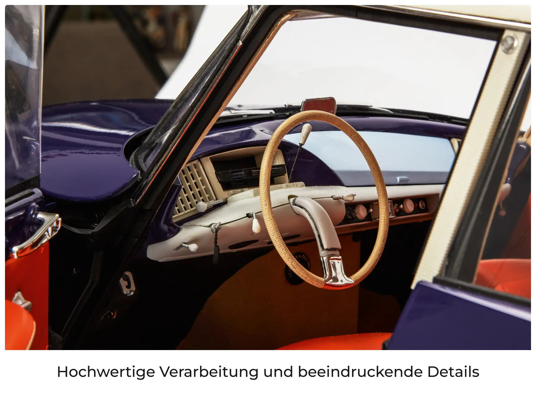 Hochwertige Verarbeitung und beeindruckende Details