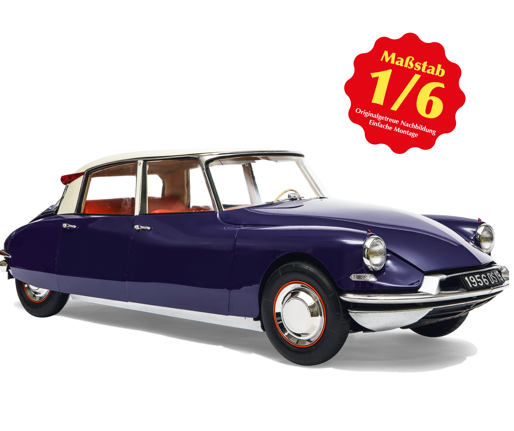 Modell der Citroën DS 19