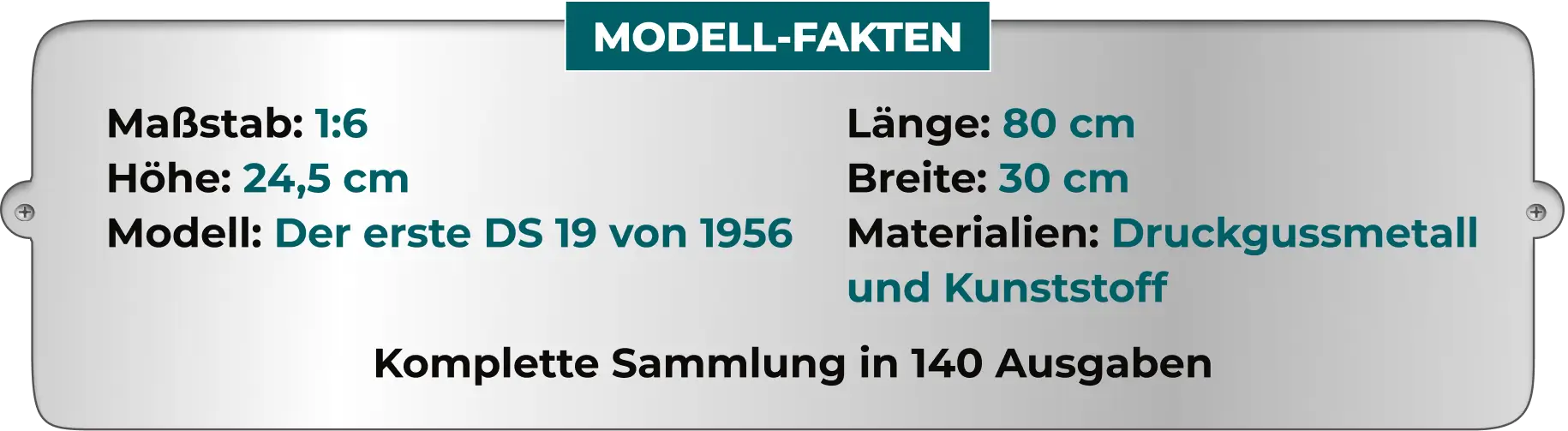 Merkmale des Modells