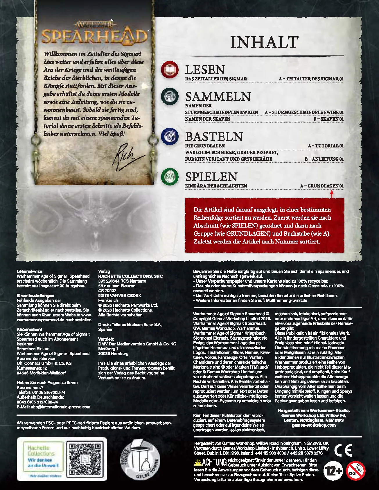 Das Warhammer Spearhead Magazin
