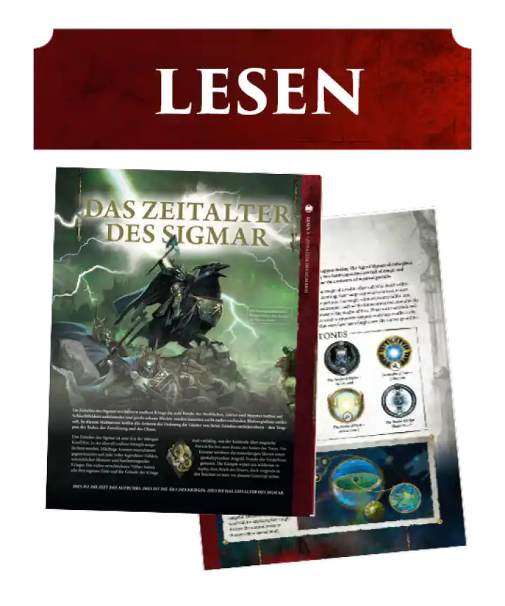 Lesen – Das Zeitalter des Sigmar