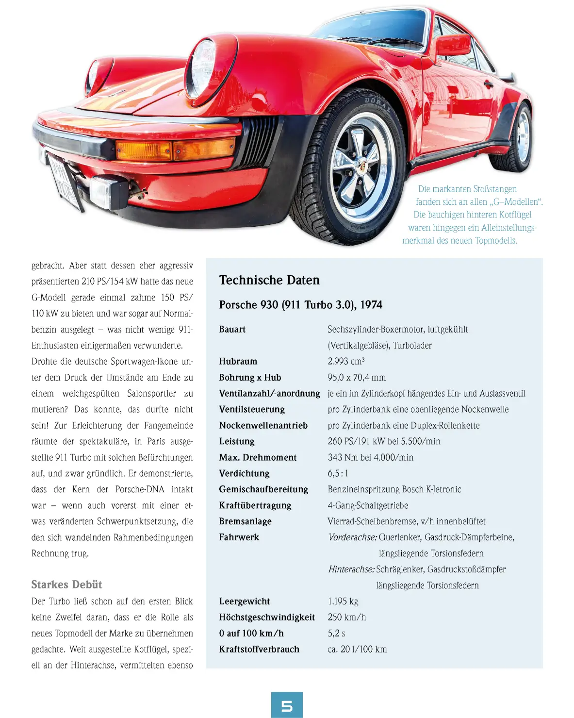 Porsche 911 Turbo Ausgabe 1