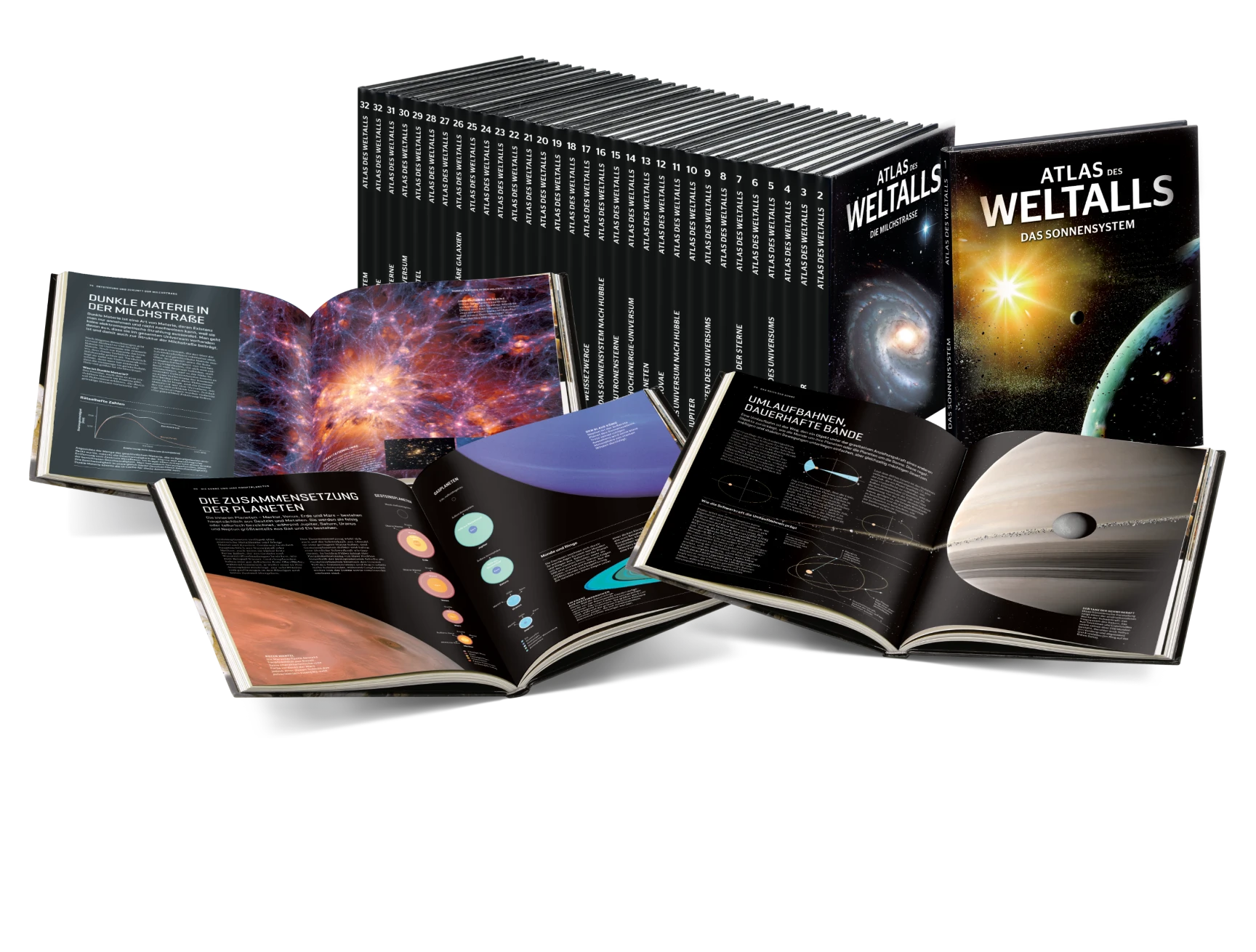 Die einzigartige Sammlung Atlas des Weltalls