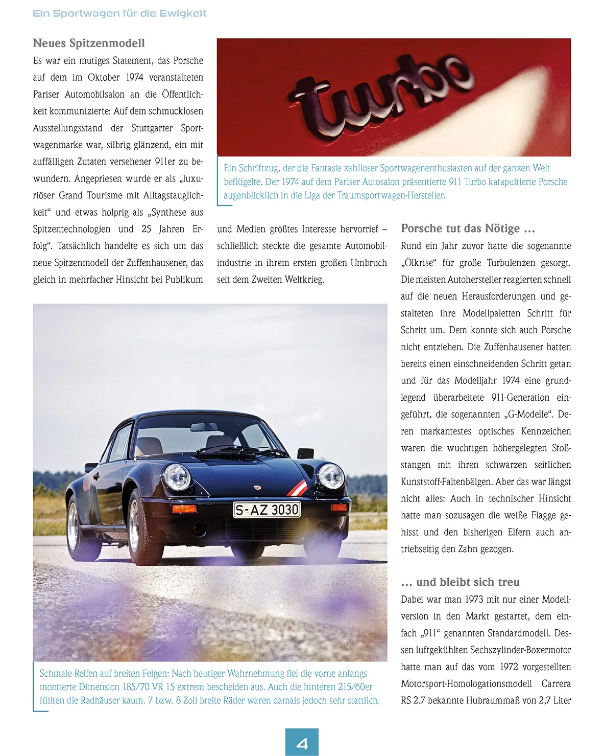 Der Original-Rennwagen bei einer Rallye