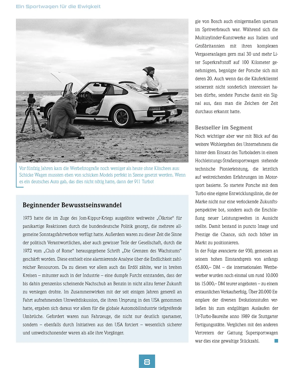 Der Original-Rennwagen bei einer Rallye