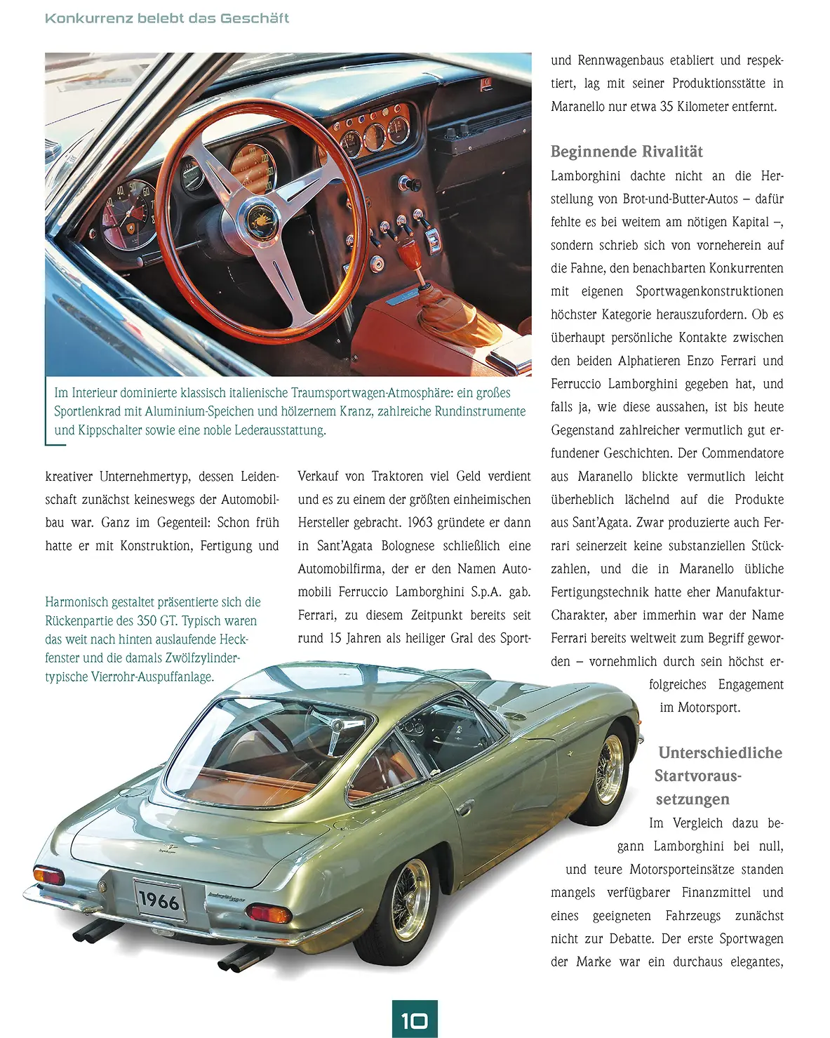 Der Original-Rennwagen bei einer Rallye