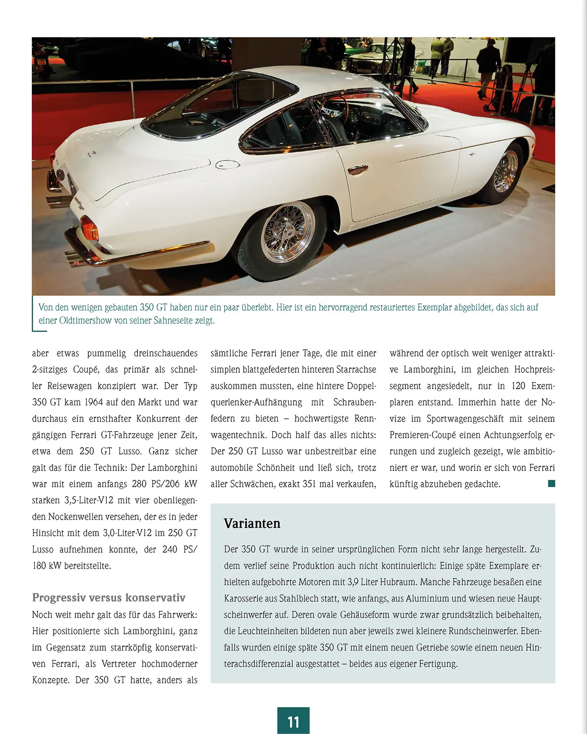 Der Original-Rennwagen bei einer Rallye