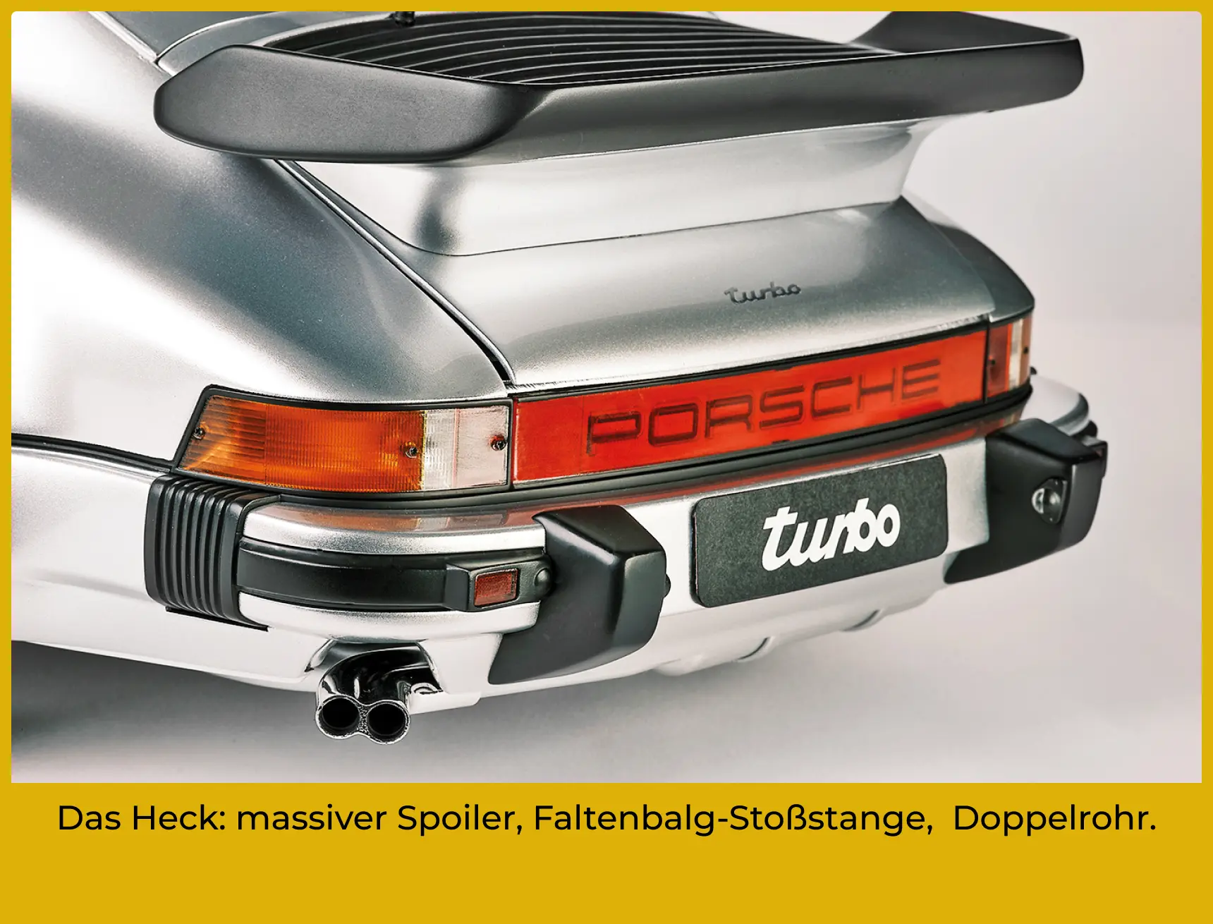 Festbeleuchtung am Heck: Schlussleuchte und Blinker