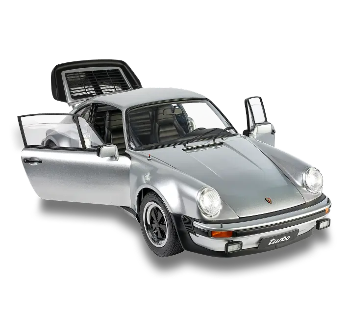 Detailbilder und Features des Porsche 911 Turbo Bausatzes