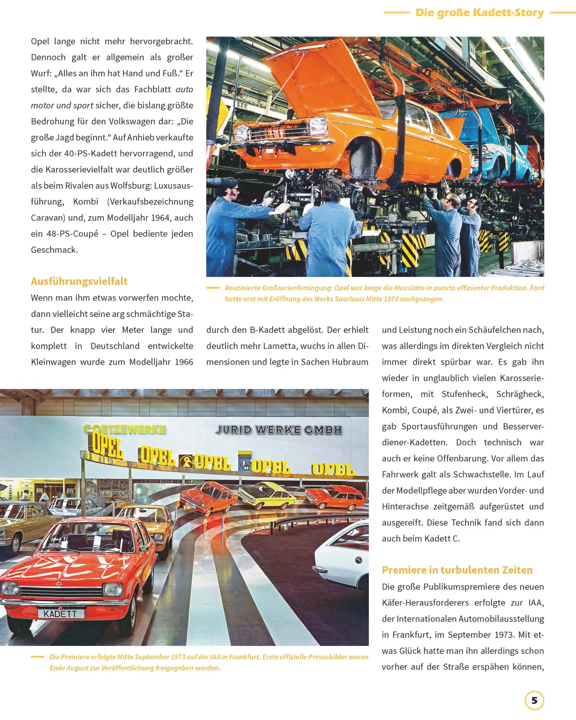 Das Opel Kadett C Magazin
