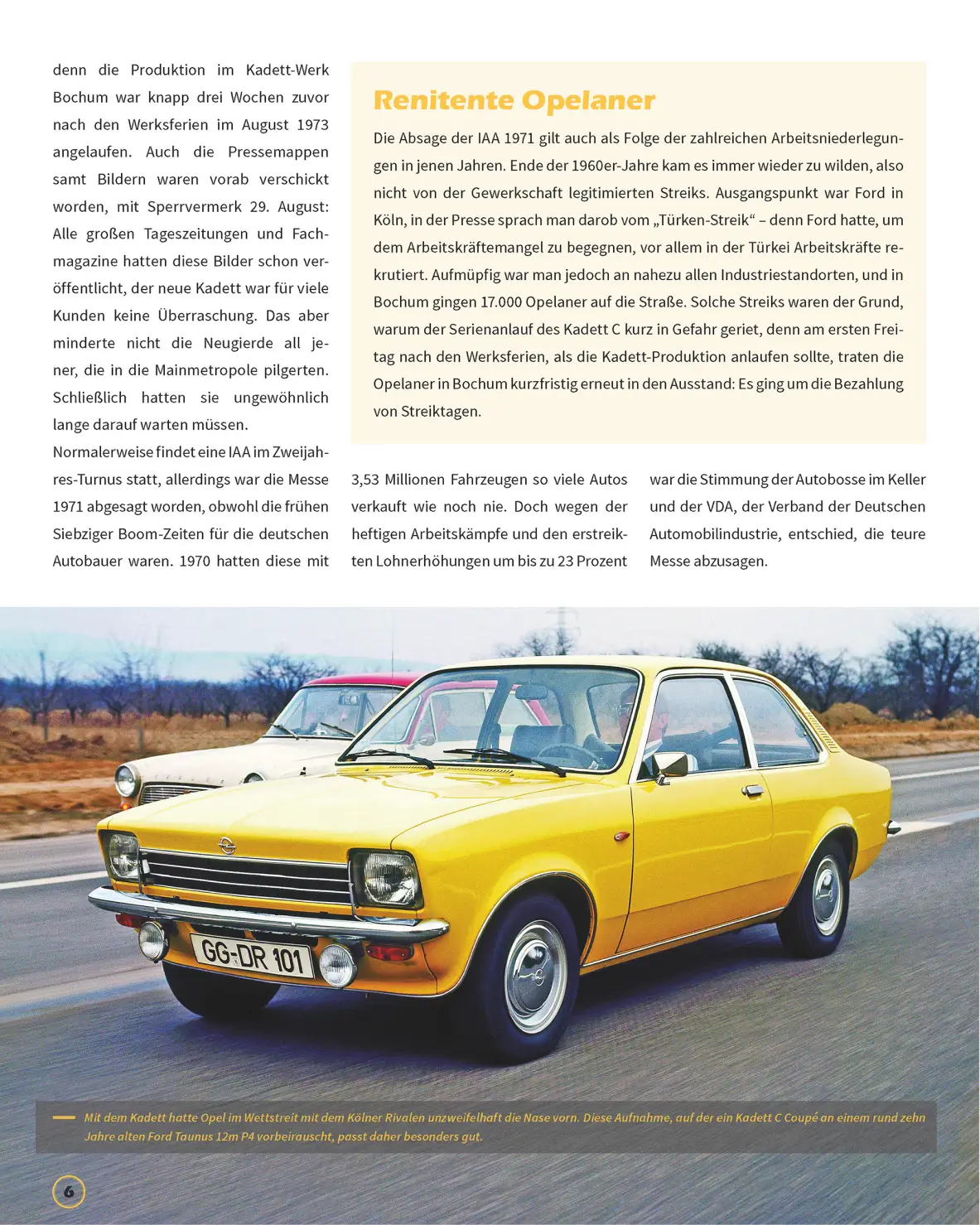 Das Opel Kadett C Magazin