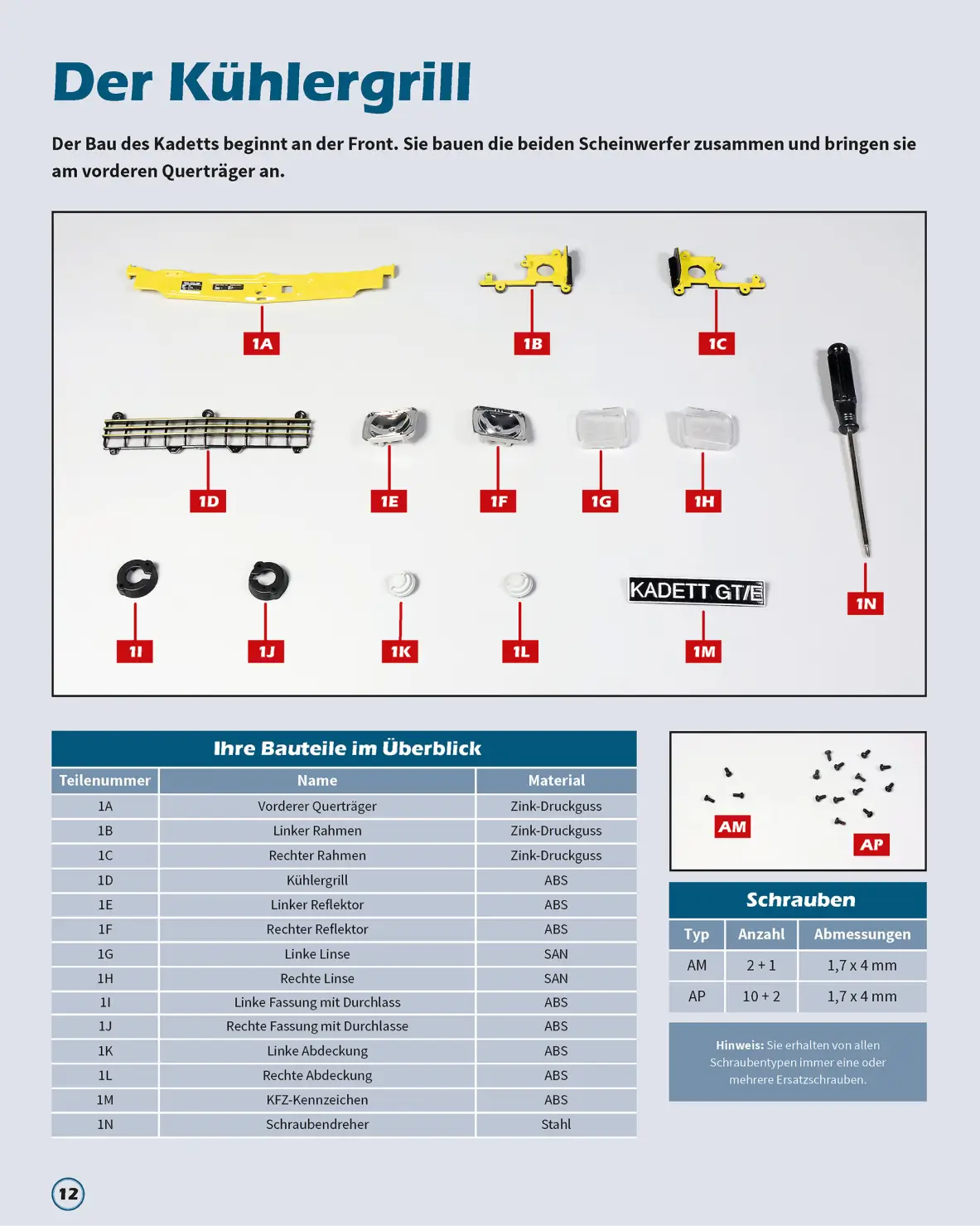 Das Opel Kadett C Magazin