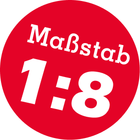 Opel Kadett C im Maßstab 1:8