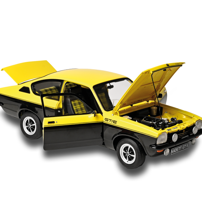 Detailbilder und Features des Opel Kadett C Bausatzes