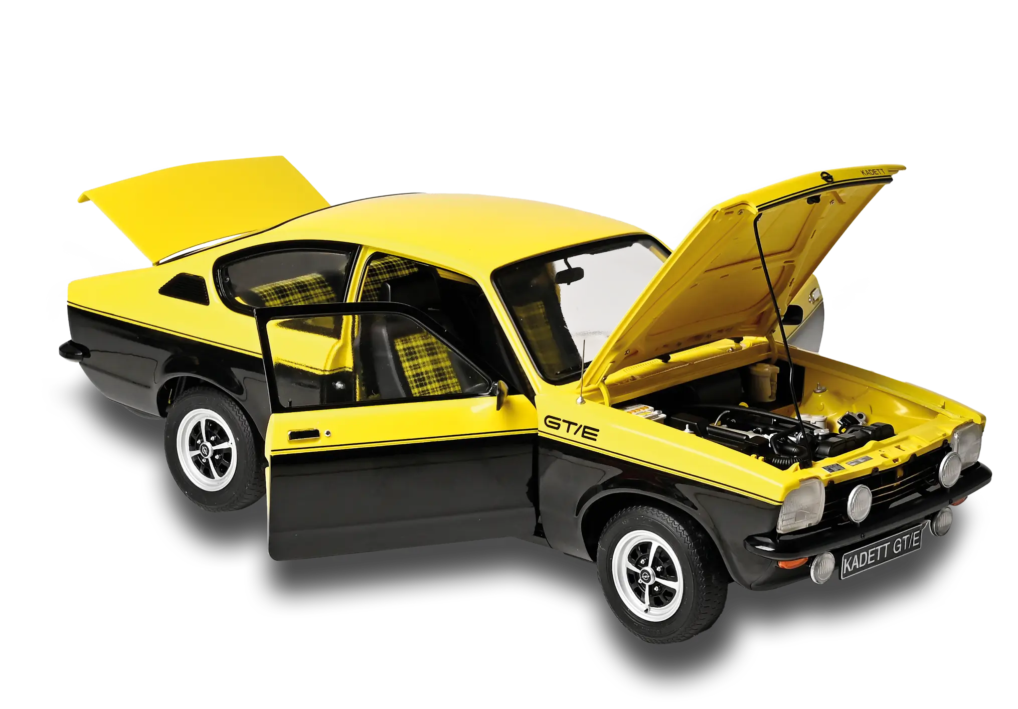 Detailbilder und Features des Opel Kadett C Bausatzes