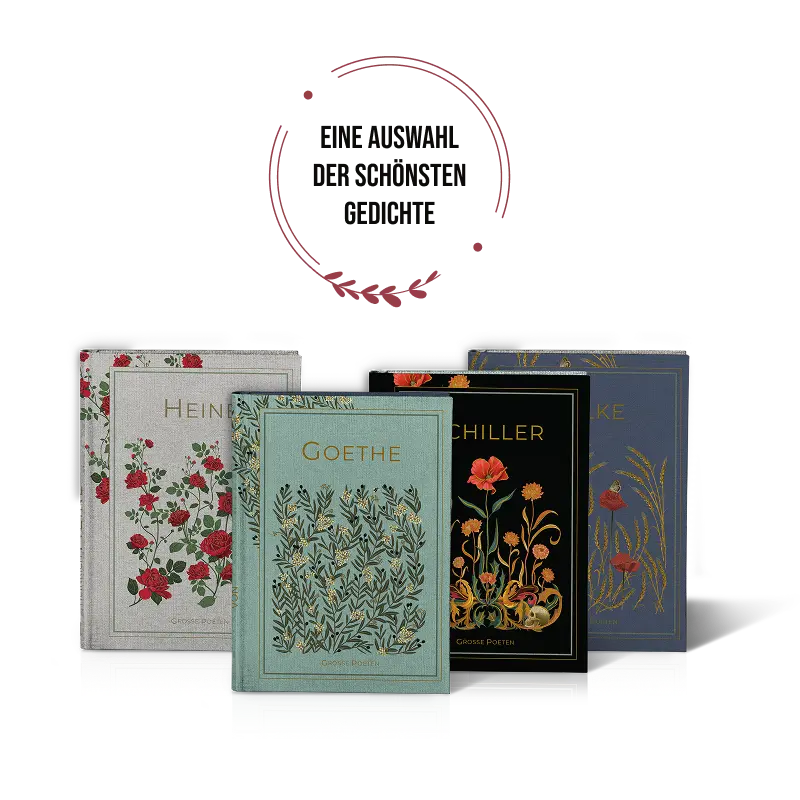 Von Goethe bis Schiller, über Brecht, Heine und Rilke!