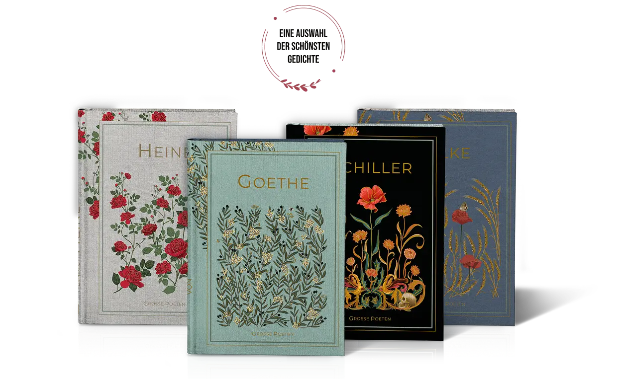 Von Goethe bis Schiller, über Brecht, Heine und Rilke!